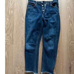 AGOLDE Riley High Rise Straight Crop